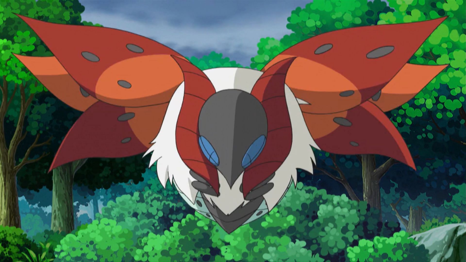 Volcarona in the anime (Image via TPC)